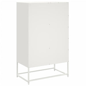 Ντουλάπι Λευκό 68x39x111,5 εκ. από Χάλυβα