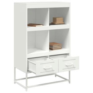 Ντουλάπι Λευκό 68x39x111,5 εκ. από Χάλυβα