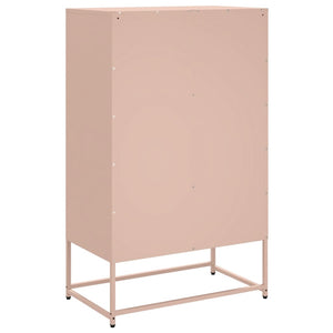 Ντουλάπα Ροζ 68 x 39 x 111,5 εκ. από Χάλυβα - Pakobazaar