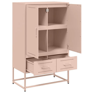 Ντουλάπα Ροζ 68 x 39 x 111,5 εκ. από Χάλυβα - Pakobazaar