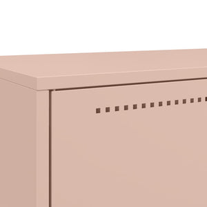 Ντουλάπα Ροζ 68 x 39 x 111,5 εκ. από Χάλυβα - Pakobazaar
