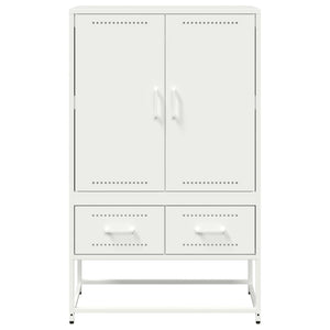 Ντουλάπι Λευκό 68x39x111,5 εκ. από Χάλυβα
