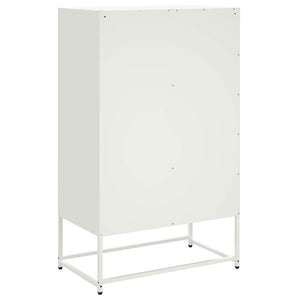 Ντουλάπι Λευκό 68x39x111,5 εκ. από Χάλυβα