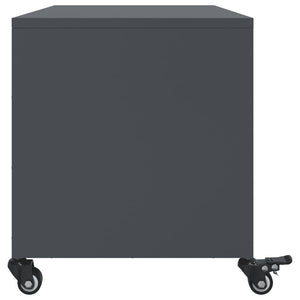 Έπιπλο Τηλεόρασης Μαύρο 68x39x43,5 εκ. Χάλυβας