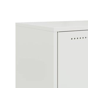 Έπιπλο Τηλεόρασης Λευκό 68 x 39 x 43,5 εκ. Χάλυβας - Pakobazaar