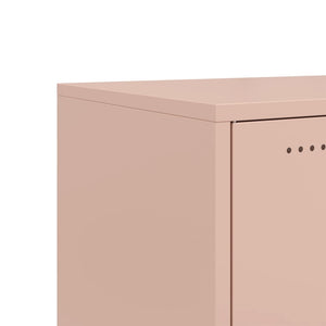 Έπιπλο Τηλεόρασης Ροζ 100,5x39x43,5 εκ. Ατσάλι