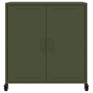 Ντουλάπι Πράσινο Λαδί 68x39x72 εκ. από Ατσάλι - Pakobazaar