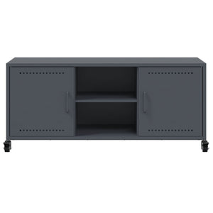 Έπιπλο Τηλεόρασης Ανθρακί 100,5x39x43,5εκ. Ατσάλι