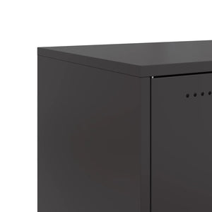 Έπιπλο Τηλεόρασης Μαύρο 68x39x43,5 εκ. Χάλυβας