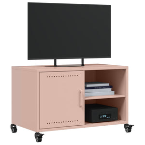 Έπιπλο Τηλεόρασης Ροζ 68 x 39 x 43,5 εκ. Χάλυβας