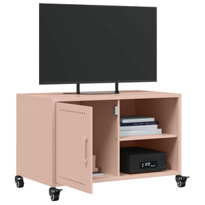 Έπιπλο Τηλεόρασης Ροζ 68 x 39 x 43,5 εκ. Χάλυβας