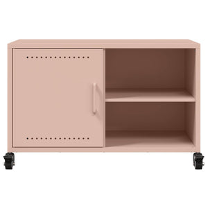 Έπιπλο Τηλεόρασης Ροζ 68 x 39 x 43,5 εκ. Χάλυβας