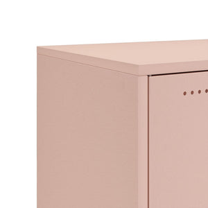 Ντουλάπι Ροζ 100,5x39x72 εκ. από Χάλυβα
