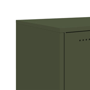 Ντουλάπι Πράσινο Λαδί 100,5x39x72 εκ. από Ατσάλι - Pakobazaar