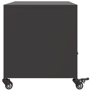 Έπιπλο Τηλεόρασης Μαύρο 68x39x43,5 εκ. Χάλυβας