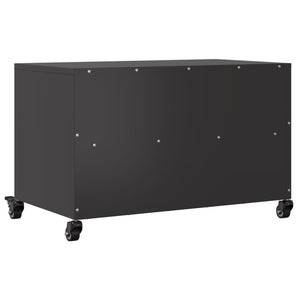 Έπιπλο Τηλεόρασης Μαύρο 68x39x43,5 εκ. Χάλυβας