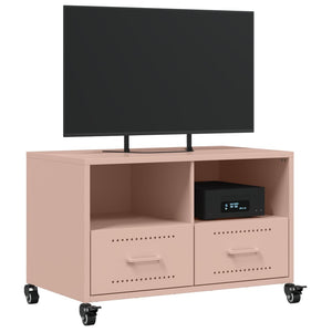 Έπιπλο Τηλεόρασης Ροζ 68 x 39 x 43,5 εκ. Χάλυβας