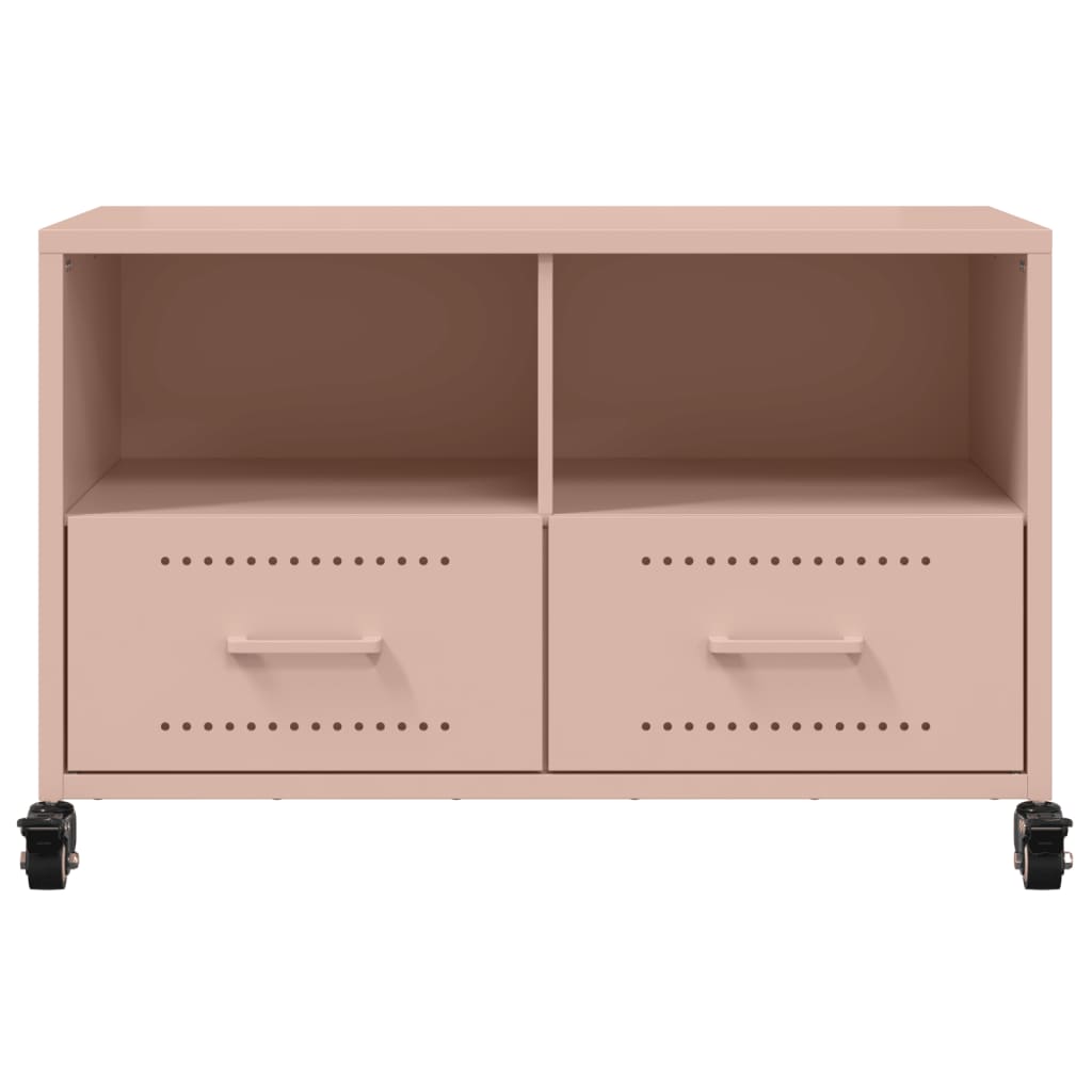 Έπιπλο Τηλεόρασης Ροζ 68 x 39 x 43,5 εκ. Χάλυβας