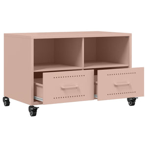 Έπιπλο Τηλεόρασης Ροζ 68 x 39 x 43,5 εκ. Χάλυβας