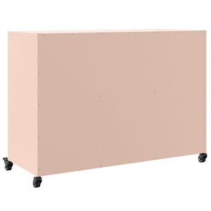 Ντουλάπι Ροζ 100,5x39x72 εκ. από Χάλυβα