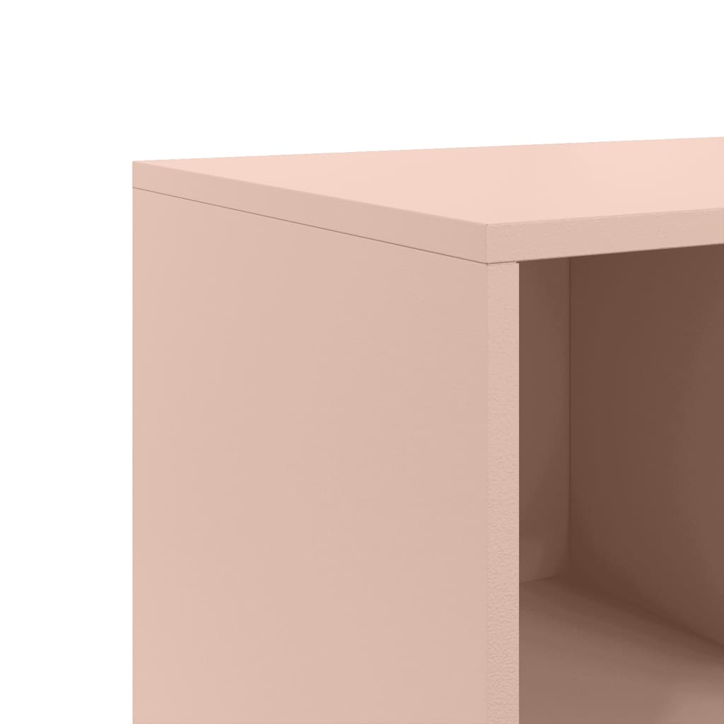 Ντουλάπι Ροζ 100,5x39x72 εκ. από Χάλυβα