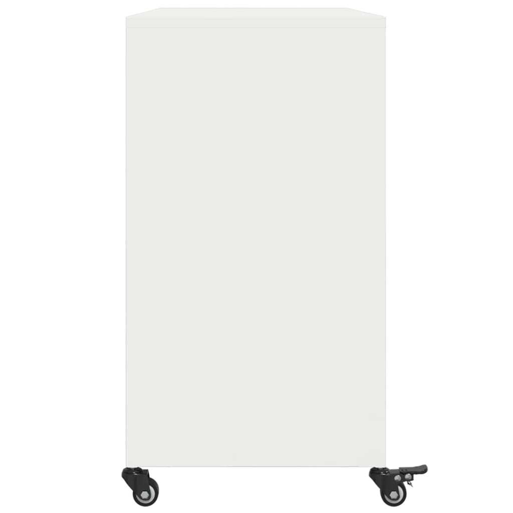 Ντουλάπι Ροζ 100,5x39x72 εκ. από Χάλυβα - Pakobazaar