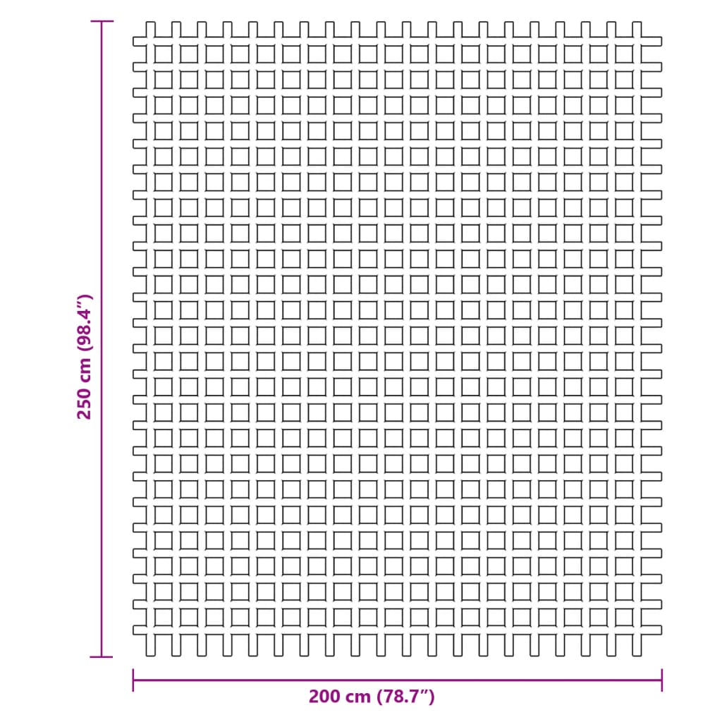 Χαλί Σκηνής Ανθρακί 2,5x2 μ.