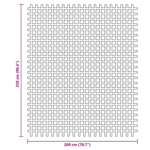 Χαλί Σκηνής Ανθρακί 2,5x2 μ.