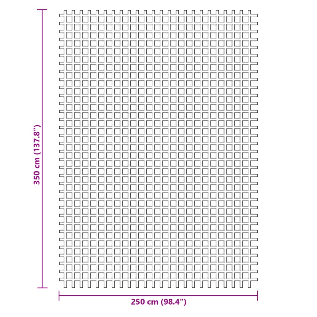 Χαλί Σκηνής Ανθρακί 3,5x2,5 μ. - Pakobazaar