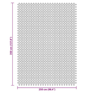 Χαλί Σκηνής Ανθρακί 3,5x2,5 μ. - Pakobazaar