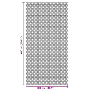 Χαλί Σκηνής Ανθρακί 6x3 μ. - Pakobazaar