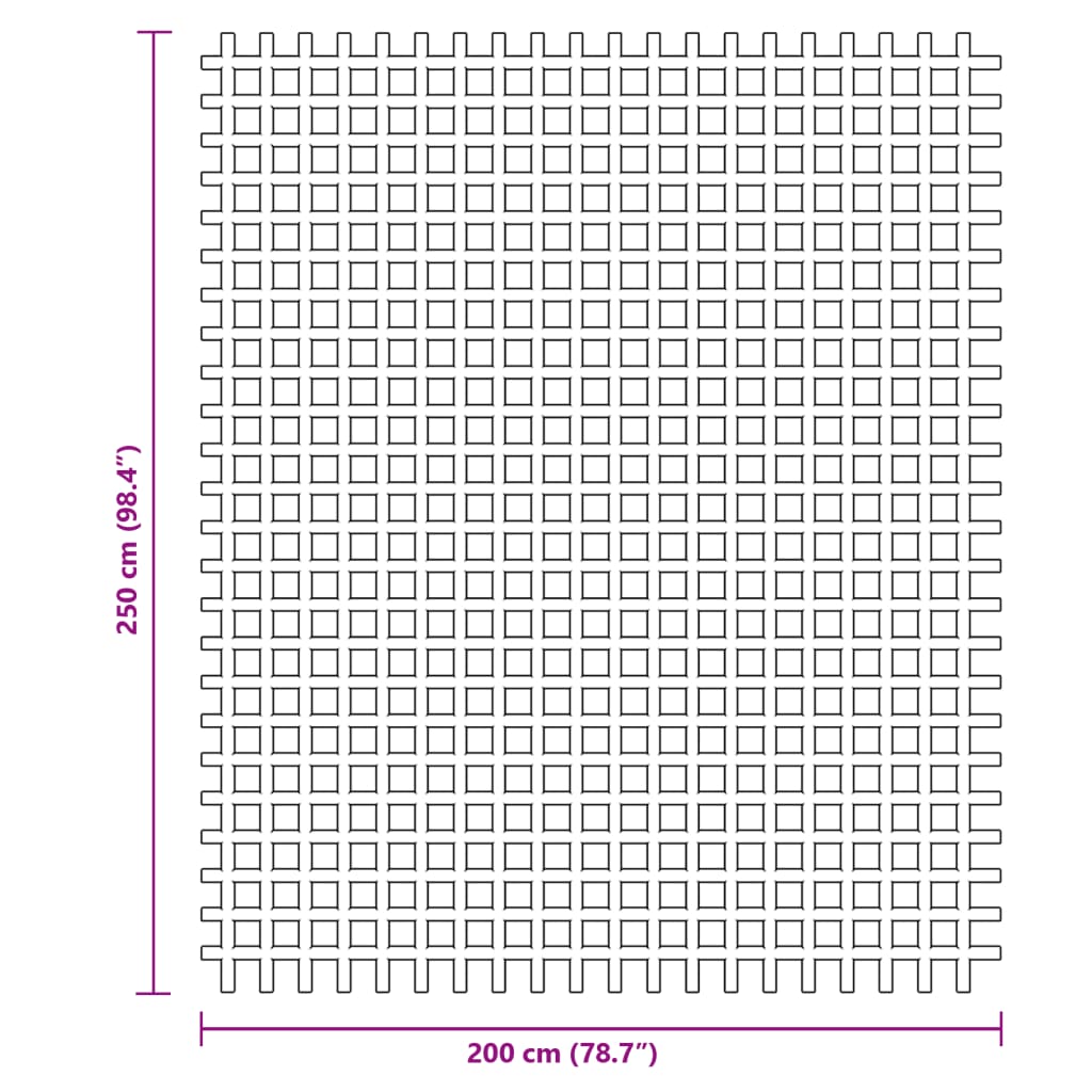 Χαλί Σκηνής Μπλε 2,5x2 μ.