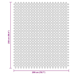 Χαλί Σκηνής Μπλε 2,5x2 μ.