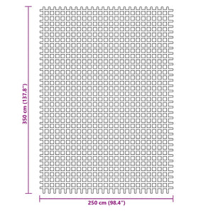 Χαλί Σκηνής Μπλε 3,5x2,5 μ. - Pakobazaar