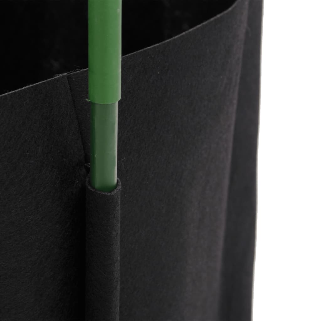 Κλουβιά για Ντομάτες με Θήκη Φυτών 4 Τεμ. 154 εκ. Ατσάλι και PP