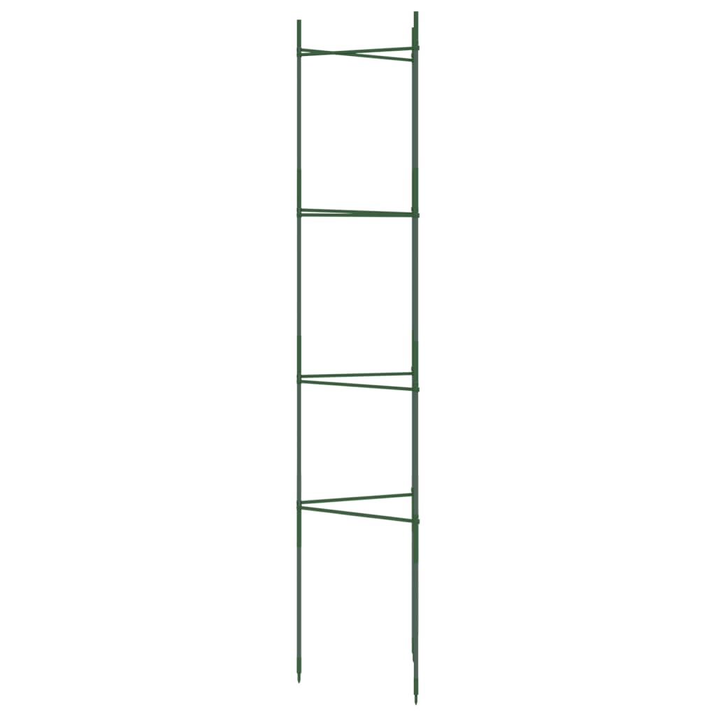 Κλουβιά για Ντομάτες 6 Τεμ. 154 εκ. Ατσάλι και Πολυπροπυλένιο