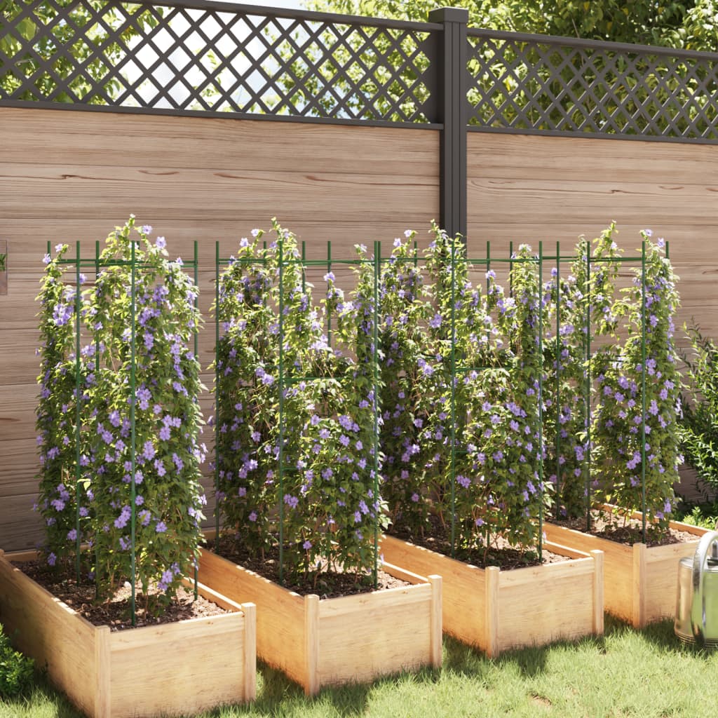 Κλουβιά για Ντομάτες 8 τεμ. 116 εκ. Ατσάλι και Πολυπροπυλένιο