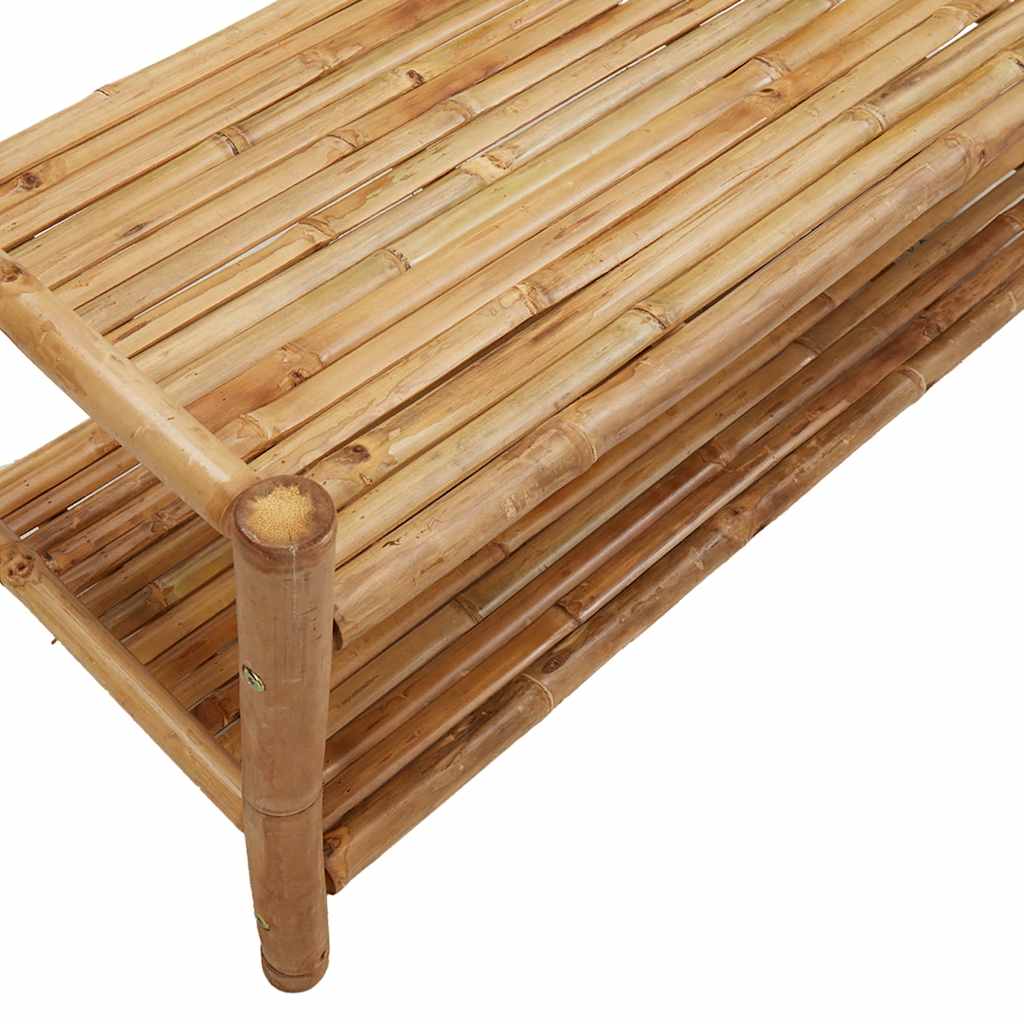 Κρεμάστρα Ρούχων με Ράφια 103 x 40 x 183 εκ. Μπαμπού