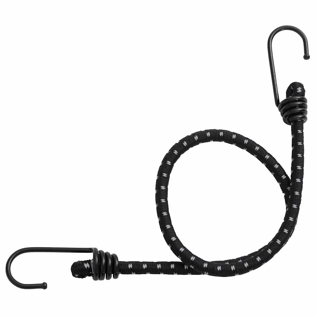 Κορδόνια Ελαστικά Bungee με Γάντζο/Ανακλ. Ταινίες 10 τεμ 46 εκ.