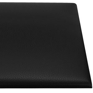 Κεφαλάρι Τοίχου 12 pcs Μαύρο 30 x 15 cm ύφασμα - Pakobazaar