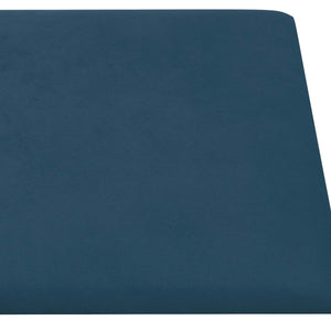 Κεφαλάρι Τοίχου 12 pcs Μπλε 30 x 15 cm Βελούδο - Pakobazaar