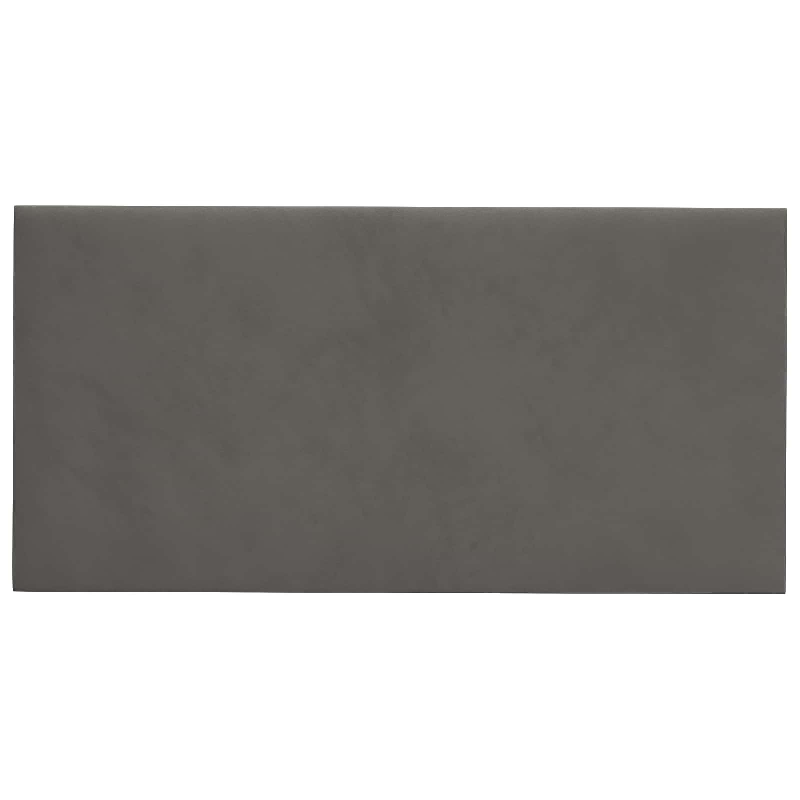 Κεφαλάρι Τοίχου 12 pcs Σκούρο Γκρι 30 x 15 cm Βελούδο - Pakobazaar