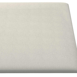 Κεφαλάρι Τοίχου 12 pcs Κρεμ 30 x 15 cm Βελούδο - Pakobazaar