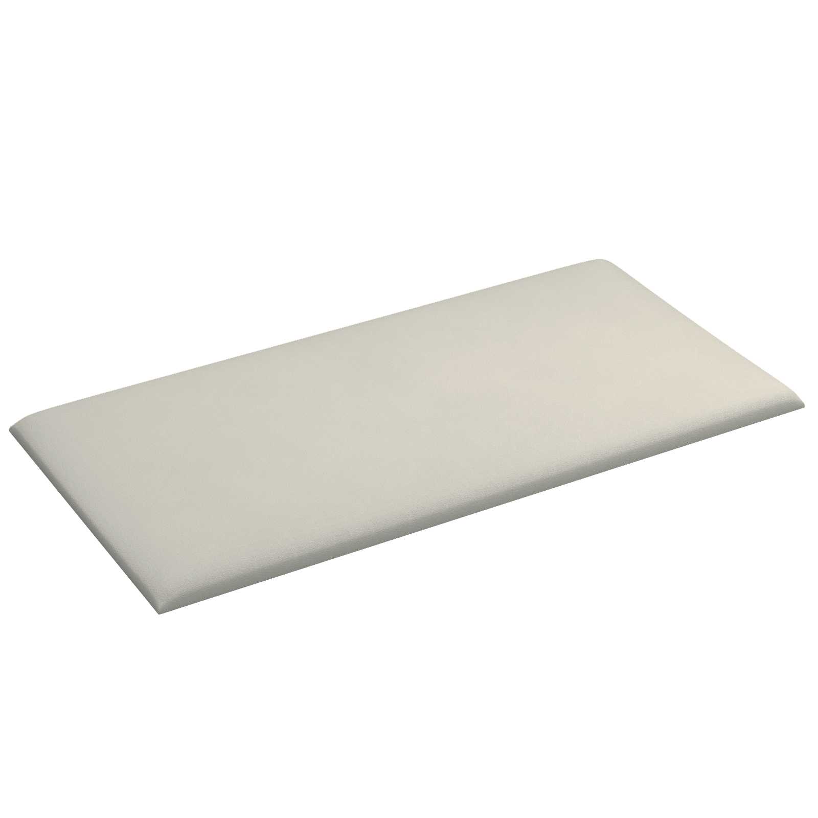 Κεφαλάρι Τοίχου 12 pcs Κρεμ 30 x 15 cm Βελούδο - Pakobazaar