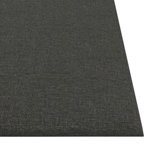 Κεφαλάρι Τοίχου 12 pcs Σκούρο Γκρι 30 x 30 cm ύφασμα - Pakobazaar