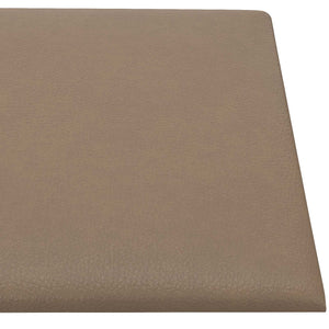Κεφαλάρι Τοίχου 12 pcs Καπουτσίνο 30 x 30 cm ύφασμα - Pakobazaar