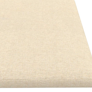 Κεφαλάρι Τοίχου 12 pcs Κρεμ 60 x 15 cm ύφασμα - Pakobazaar