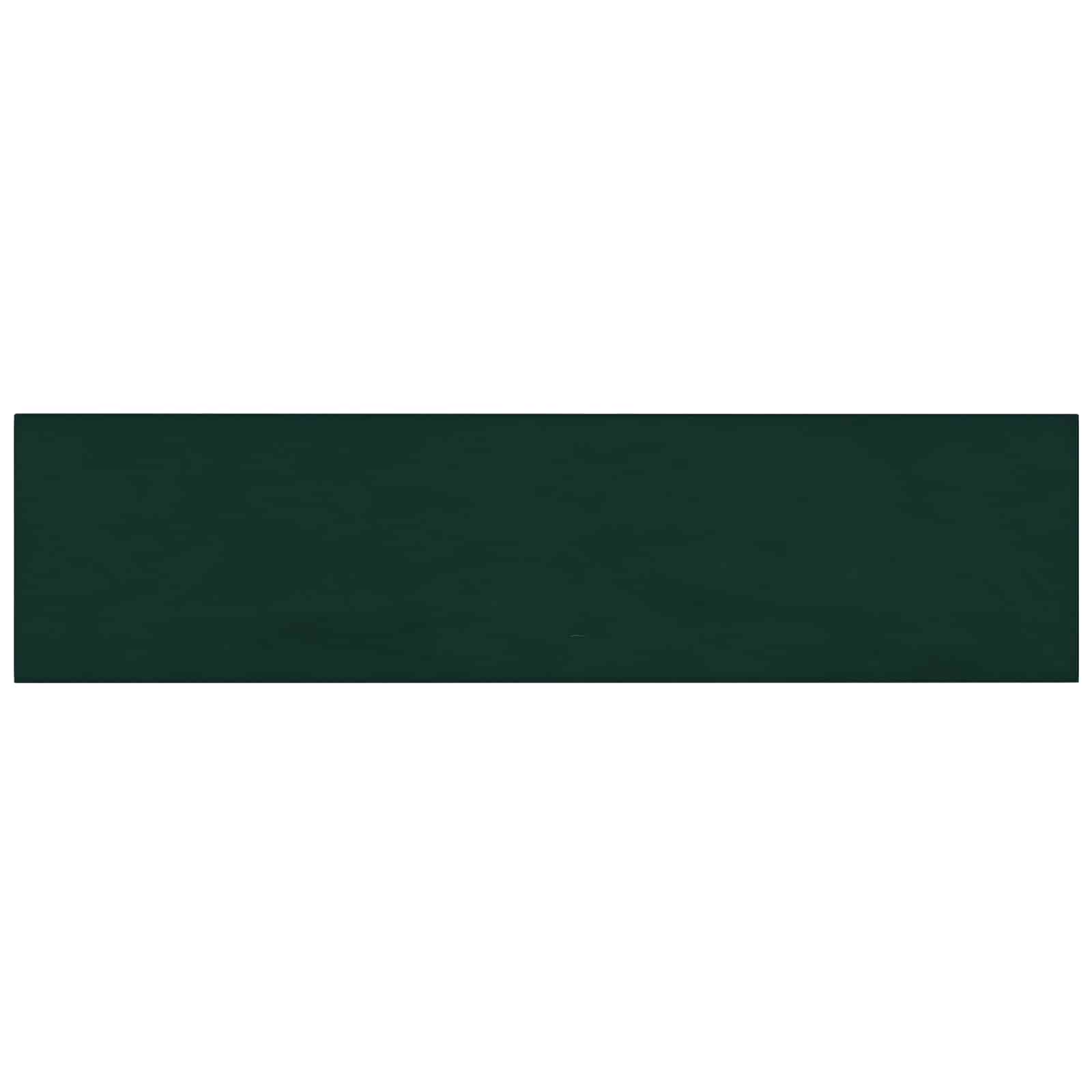 Κεφαλάρι Τοίχου 12 pcs Σκούρο Πράσινο 60 x 15 cm Βελούδο - Pakobazaar