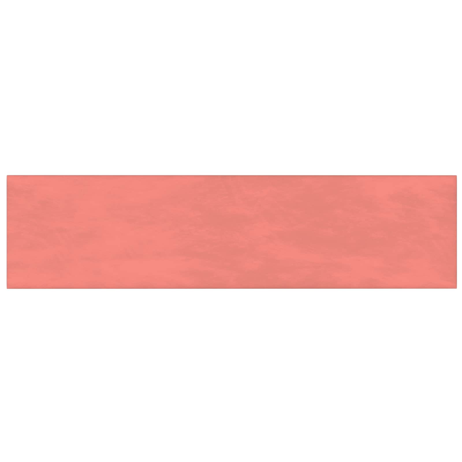 Κεφαλάρι Τοίχου 12 pcs Ροζ 60 x 15 cm Βελούδο - Pakobazaar