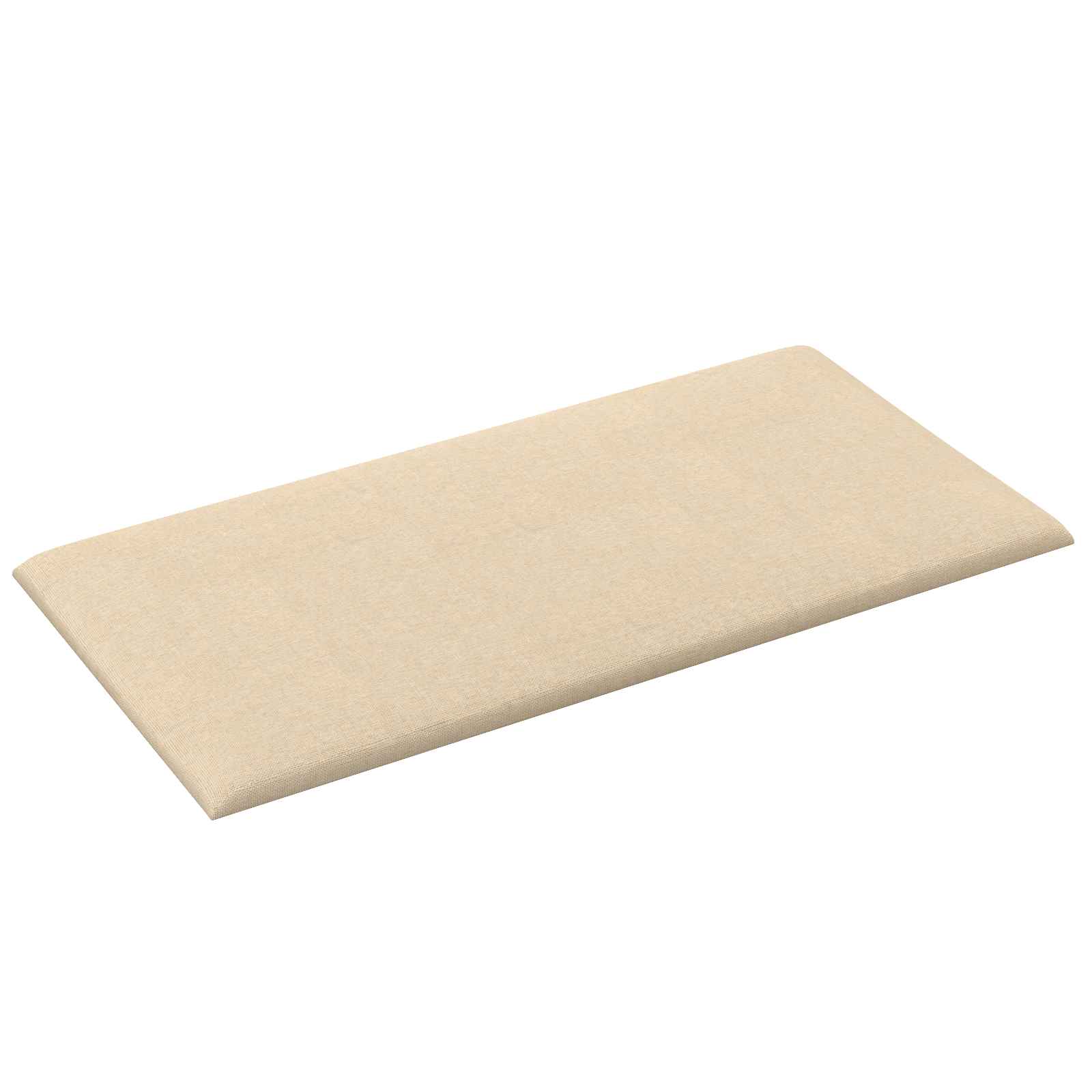 Κεφαλάρι Τοίχου 12 pcs Κρεμ 60 x 30 cm ύφασμα - Pakobazaar